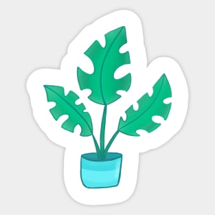 Potted plant Sticker